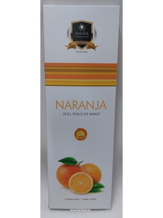 Incenso Alaukik Laranja 90gr 